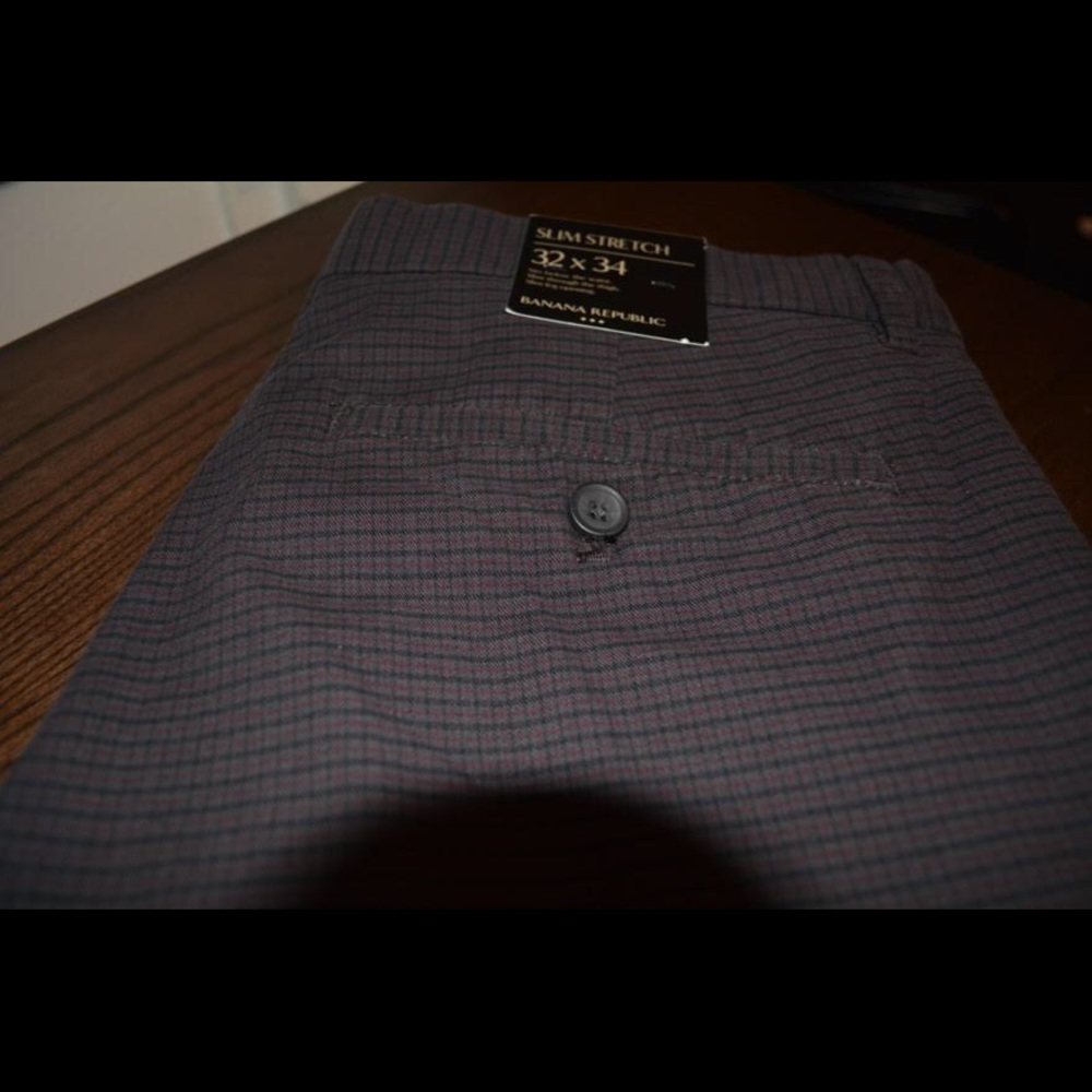 Banana republic slim stretch pant